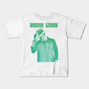 Dustin Lynchsinger//green solid style Kids T-Shirt